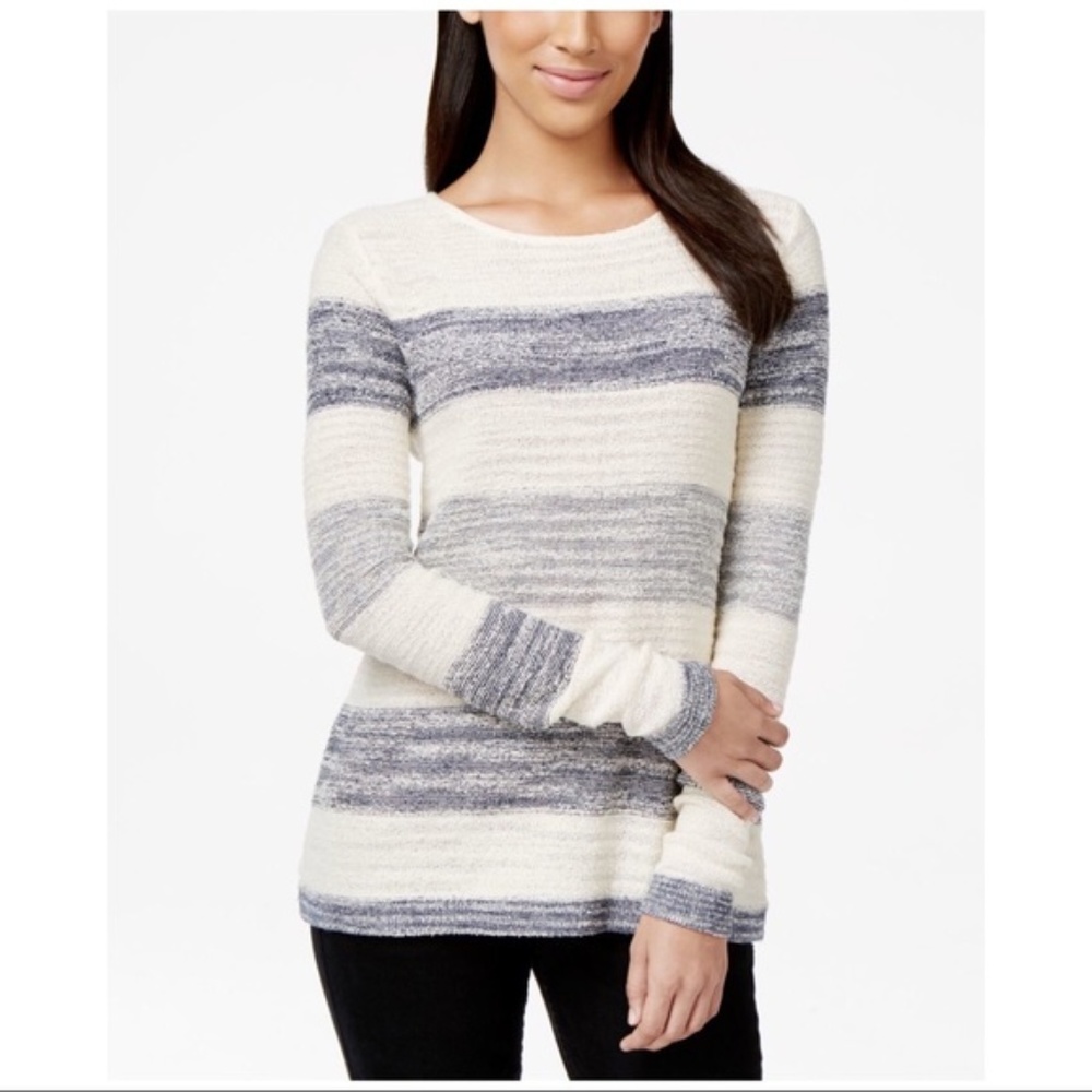 Calvin Klein Jeans Striped Splitback sweater - Picture 4 of 4